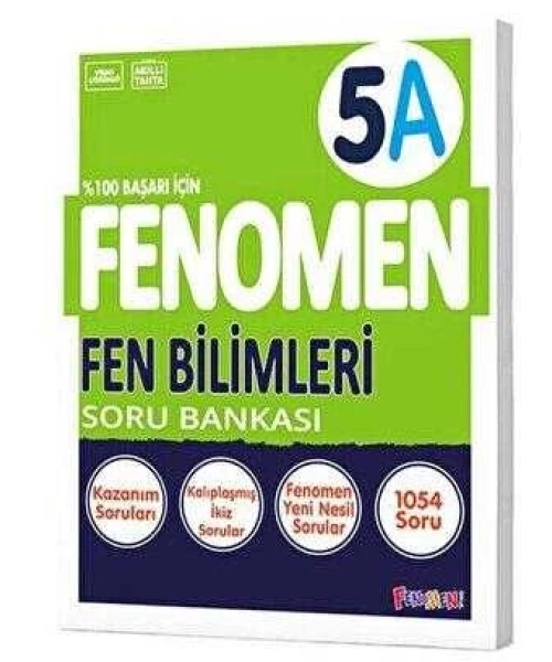 FENOMEN 5 SINIF FEN A SORU BANKASI 2023 BASKI