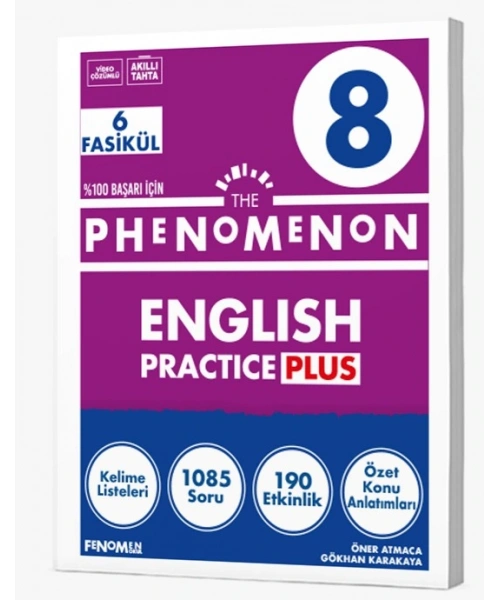 FENOMEN 8 THE PHENOMENON ENGLISH PRACTICE PLUS (6 FASIKÜL)