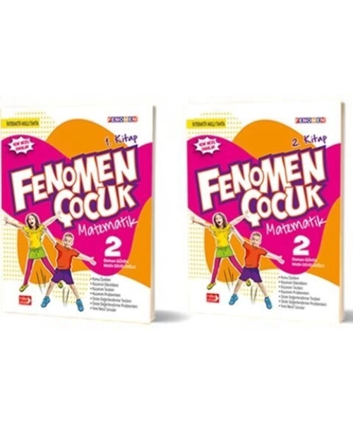 FENOMEN ÇOCUK YAYINLARI  2 SINIF MATEMATIK (2 KITAP)