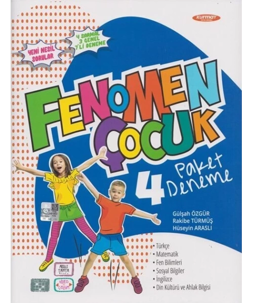 FENOMEN ÇOCUK YAYINLARI  4  SINIF 7 Lİ PAKET DENEME