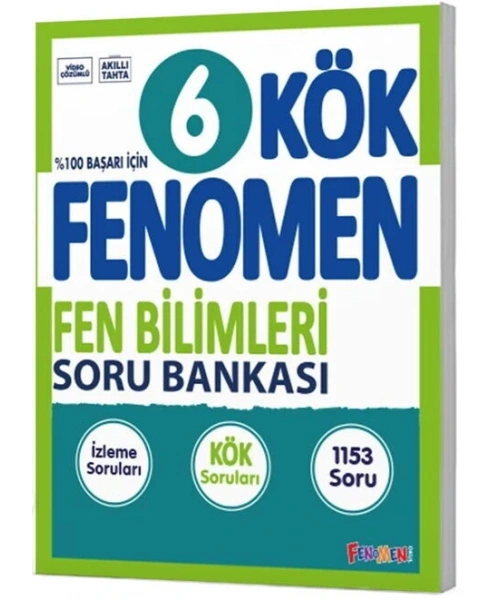 Fenomen Okul Yayınları 6. Sınıf Fen Bilimleri KÖK Soru Bankası