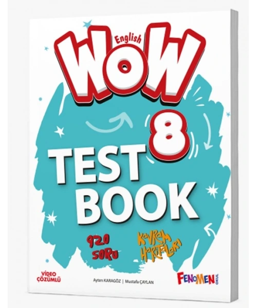 FENOMEN WOW 8 ENGLISH TEST BOOK