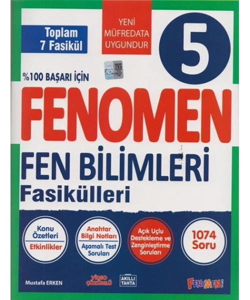 Fenomen  Yayınları 5. Sınıf Fen Bilimleri Fasikülleri Seti