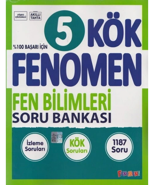 Fenomen  Yayınları 5. Sınıf Fen Bilimleri KÖK Soru Bankası