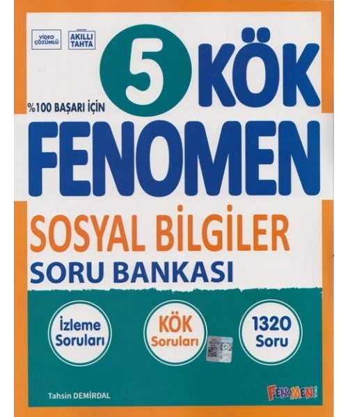 Fenomen  Yayınları 5. Sınıf Sosyal Bilgiler Kök Soru Bankası