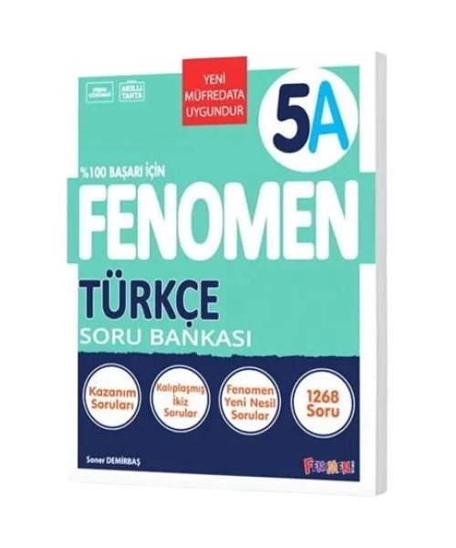 Fenomen Yayınları 5. Sınıf Türkçe A Soru Bankası