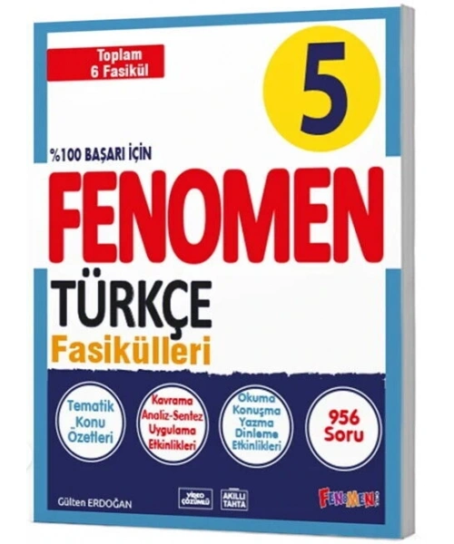 Fenomen  Yayınları 5. Sınıf Türkçe Fasikülleri Seti