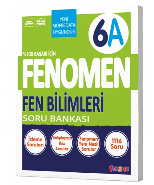Fenomen Yayınları 6. Sınıf Fen Bilimleri A Soru Bankası