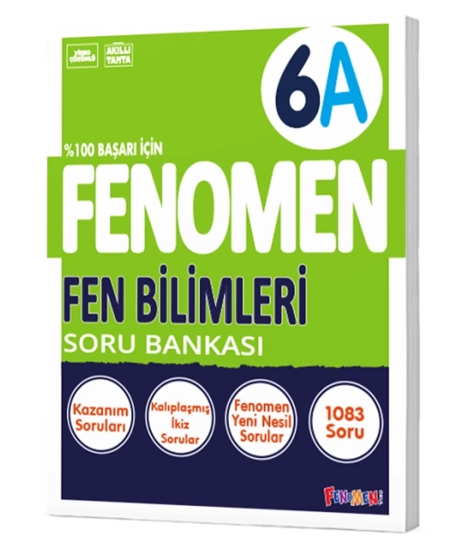 Fenomen Yayınları 6. Sınıf Fen Bilimleri A Soru Bankası