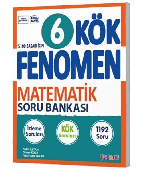 Fenomen Yayınları 6. Sınıf Matematik KÖK Soru Bankası