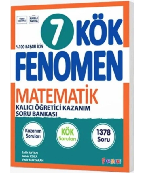 Fenomen  Yayınları 7. Sınıf Matematik KÖK Soru Bankası