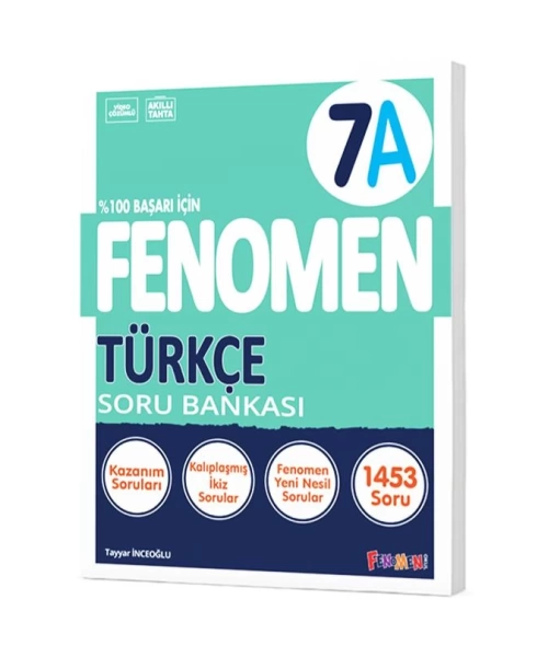 FENOMEN YAYINLARI  7 SINIF  TÜRKÇE (A) SORU BANKASI