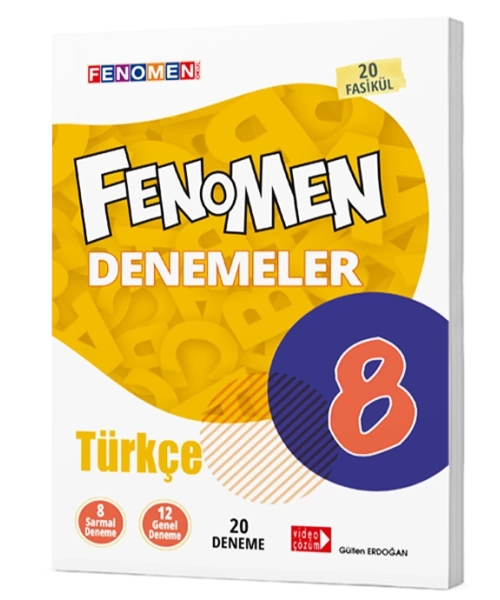 FENOMEN YAYINLARI 8.SINIF TÜRKÇE 20 Lİ DENEME