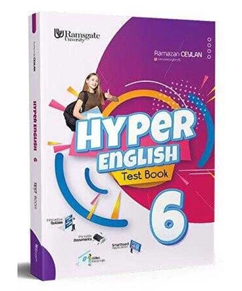 Hiper Zeka Yayınları 6. Sınıf Hyper English Test Book