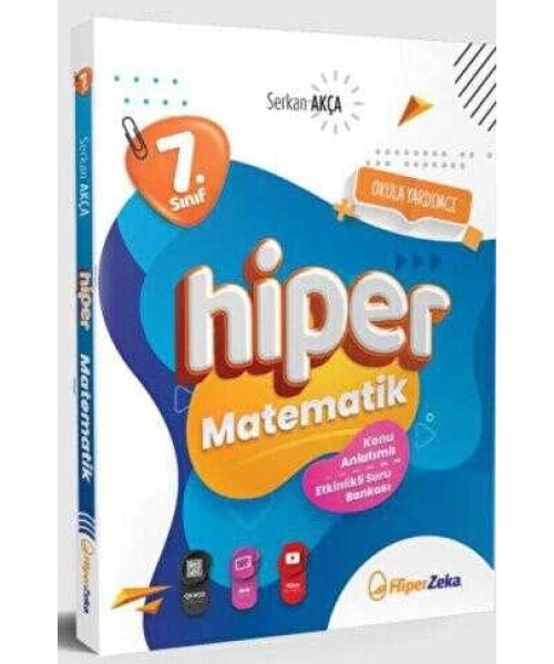 Hiper Zeka Yayınları 7. Sınıf Hiper Matematik Konu Anlatımlı Etkinlikli Soru Bankası