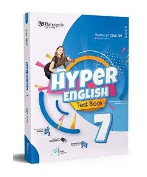 Hiper Zeka Yayınları 7. Sınıf Hyper English - Test Book