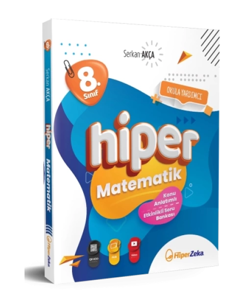 Hiper Zeka Yayınları 8. Sınıf Hiper Matematik Konu Anlatımlı & Etkinlikli Soru Bankası