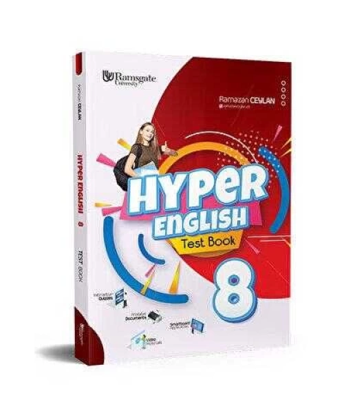 Hiper Zeka Yayınları 8. Sınıf Hyper English - Test Book