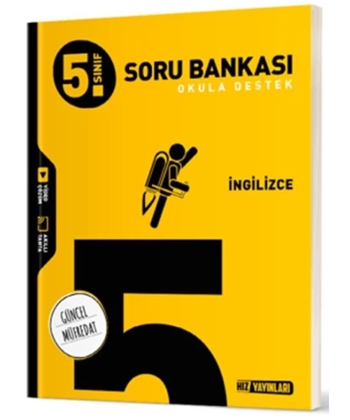 Hız Yayınları 5. Sınıf Ingilizce Soru Bankası Yeni