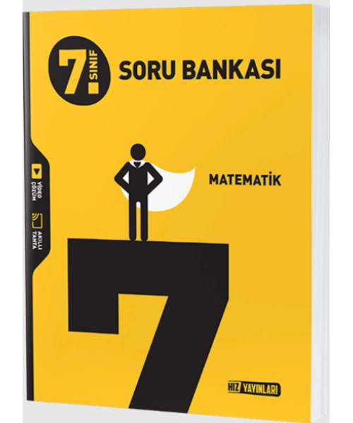 HIZ YAYINLARI 7 SINIF MATEMATİK SORU BANKASI