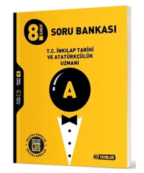 Hız Yayınları 8. Sınıf T.C. İnkılap Tarihi ve Atatürkçülük Uzmanı Soru Bankası