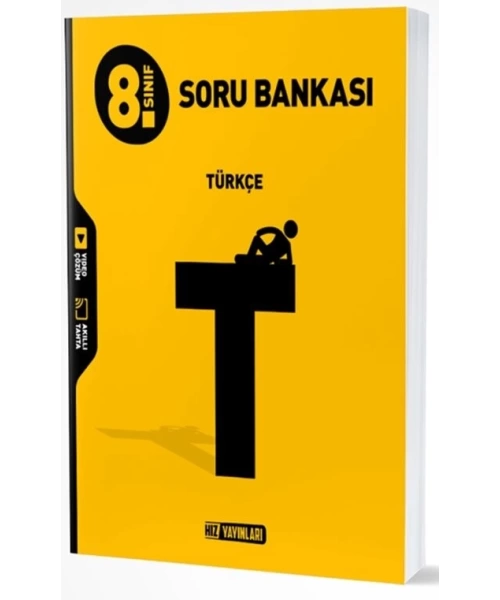 Hız Yayınları 8. Sınıf Türkçe Soru Bankası