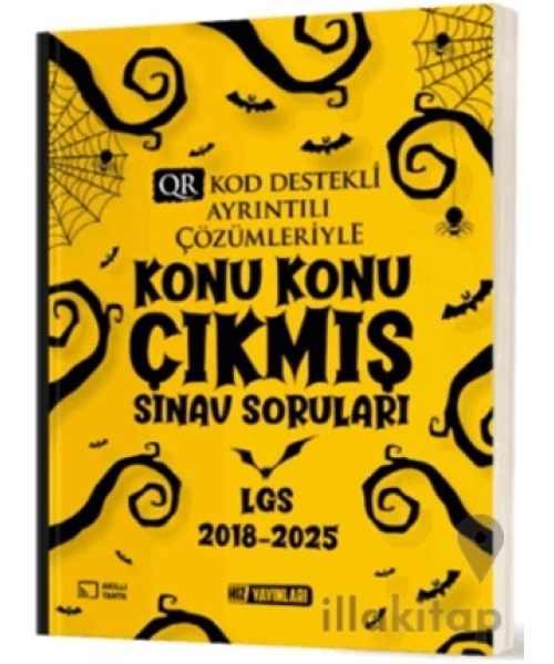 Hız Yayınları LGS 8. Sınıf Konu Konu Çıkmış Sınav Soruları
