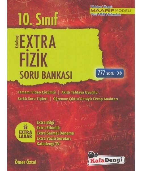 Kafa Dengi Yayınları 10. Sınıf Fizik Extra Soru Bankası