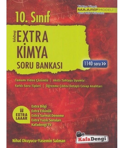 Kafa Dengi Yayınları 10. Sınıf Kimya Extra Soru Bankası
