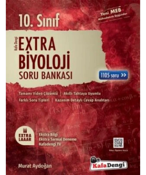 Kafa Dengi Yayınları 10. Sınıf Biyoloji Extra Soru Bankası