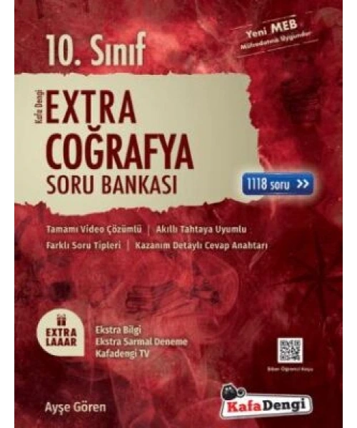 Kafa Dengi Yayınları 10. Sınıf Coğrafya Extra Soru Bankası