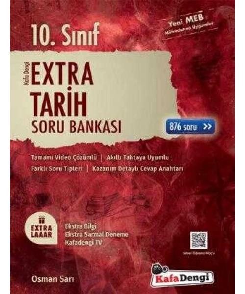 Kafa Dengi Yayınları 10. Sınıf Tarih Extra Soru Bankası