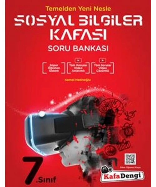 KAFA DENGİ YAYINLARI 7 SINIF SOSYAL BİLGİLER KAFASI SORU BANKASI