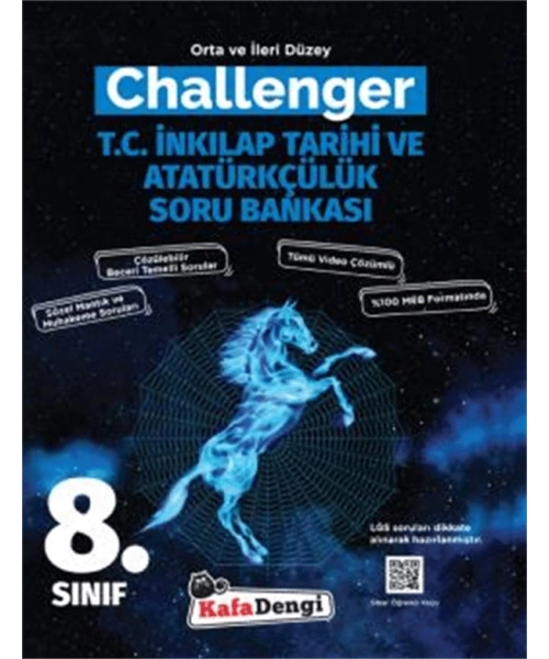 KAFA DENGİ YAYINLARI 8 SINIF İNKILAP CHALLENGER SORU BANKASI