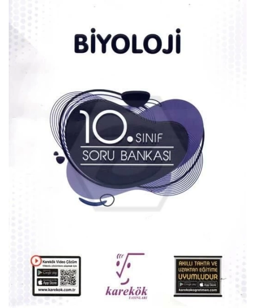 Karekök Yayınları 10. Sınıf Biyoloji Soru Bankası