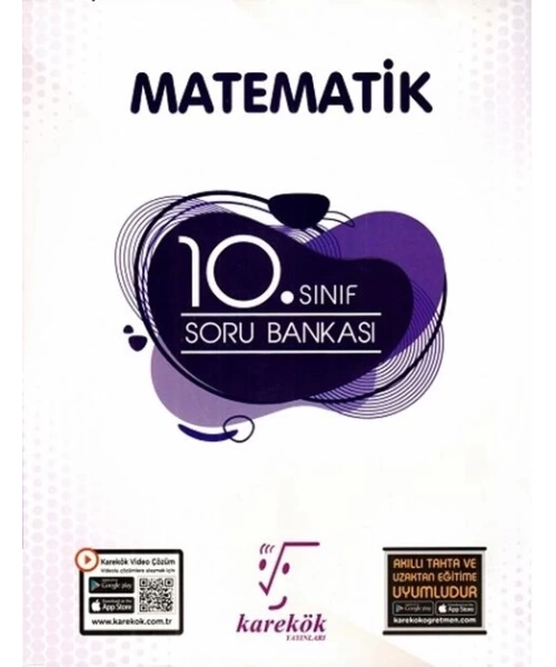 Karekök Yayınları 10. Sınıf Matematik Soru Bankası