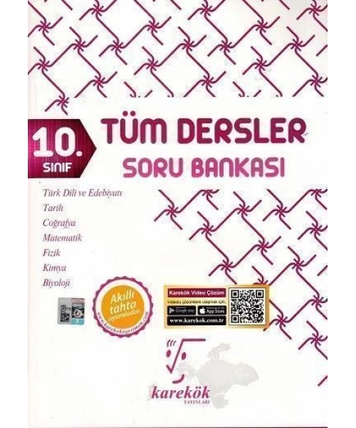 Karekök Yayınları 10. Sınıf Tüm Dersler Soru Bankası