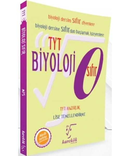 Karekök Yayınları TYT Biyoloji Sıfır