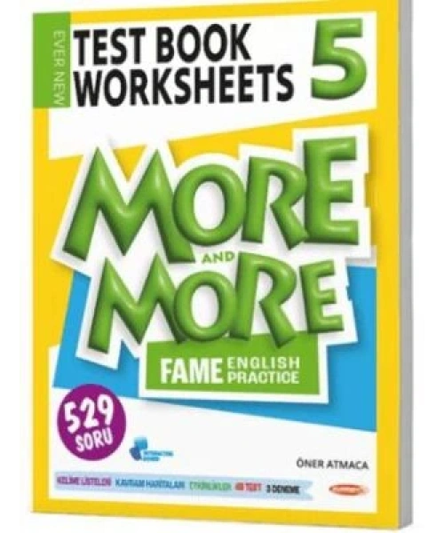 Kurmay Yayınları 5. Sınıf More and More English Fenomen Test Book Worksheets