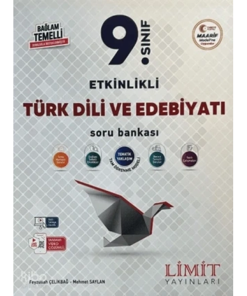 Limit 9. Sınıf Türk Dili ve Edebiyatı Soru Bankası