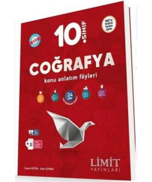 Limit Yayınları 10. Sınıf Coğrafya Konu Anlatım Föyleri