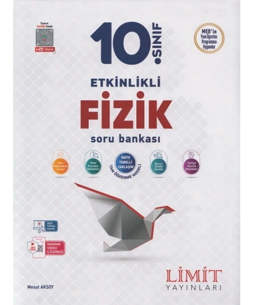 Limit Yayınları 10. Sınıf Fizik Etkinlikli Soru Bankası