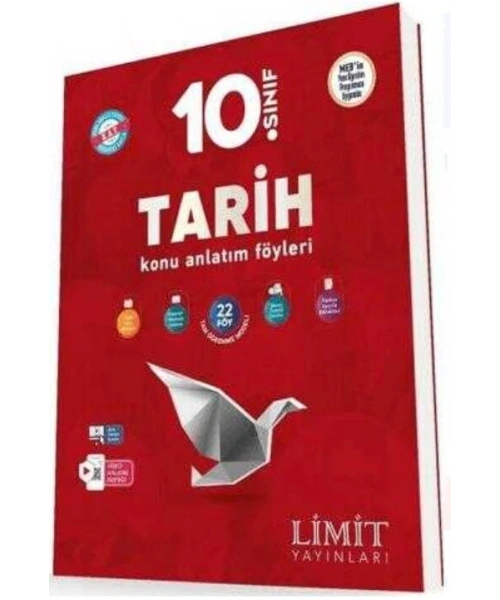 Limit Yayınları 10. Sınıf Tarih Konu Anlatım Föyleri