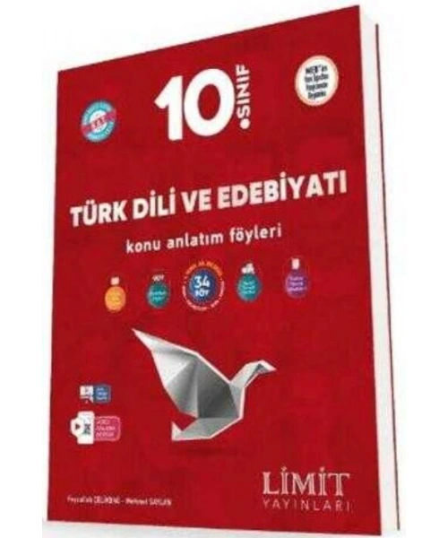 Limit Yayınları 10. Sınıf Türk Dili ve Edebiyatı Konu Anlatım Föyleri