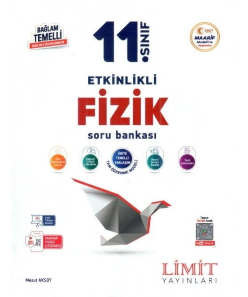 Limit Yayınları 11. Sınıf Fizik Etkinlikli Soru Bankası