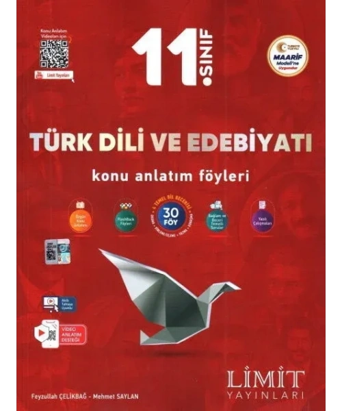 Limit Yayınları 11. Sınıf Türk Dili ve Edebiyatı Konu Anlatım Föyleri