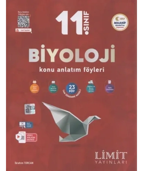 Limit Yayınları 11. Sınıf Biyoloji Konu Anlatım Föyleri