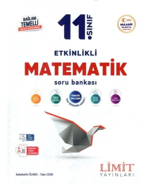 Limit Yayınları 11. Sınıf Matematik Etkinlikli Soru Bankası