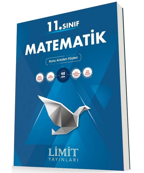 LİMİT YAYINLARI 11 SINIF MATEMATİK KONU ANLATIM FÖYLERİ