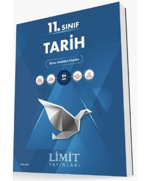 LİMİT YAYINLARI 11 SINIF TARİH KONU ANLATIM FÖYLERİ